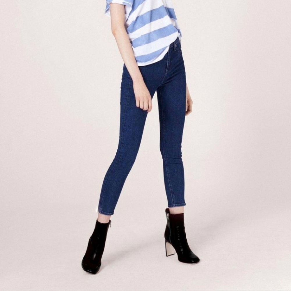 rag & bone Capri Jeans in Indigo